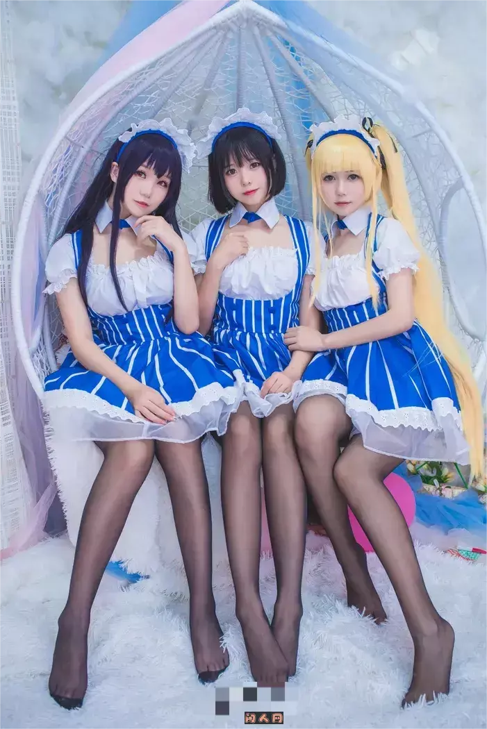 B站主播@白金saki甜美可爱COS写真合集 美图合集 第4张-闲人网 B站主播@白金saki甜美可爱COS写真合集