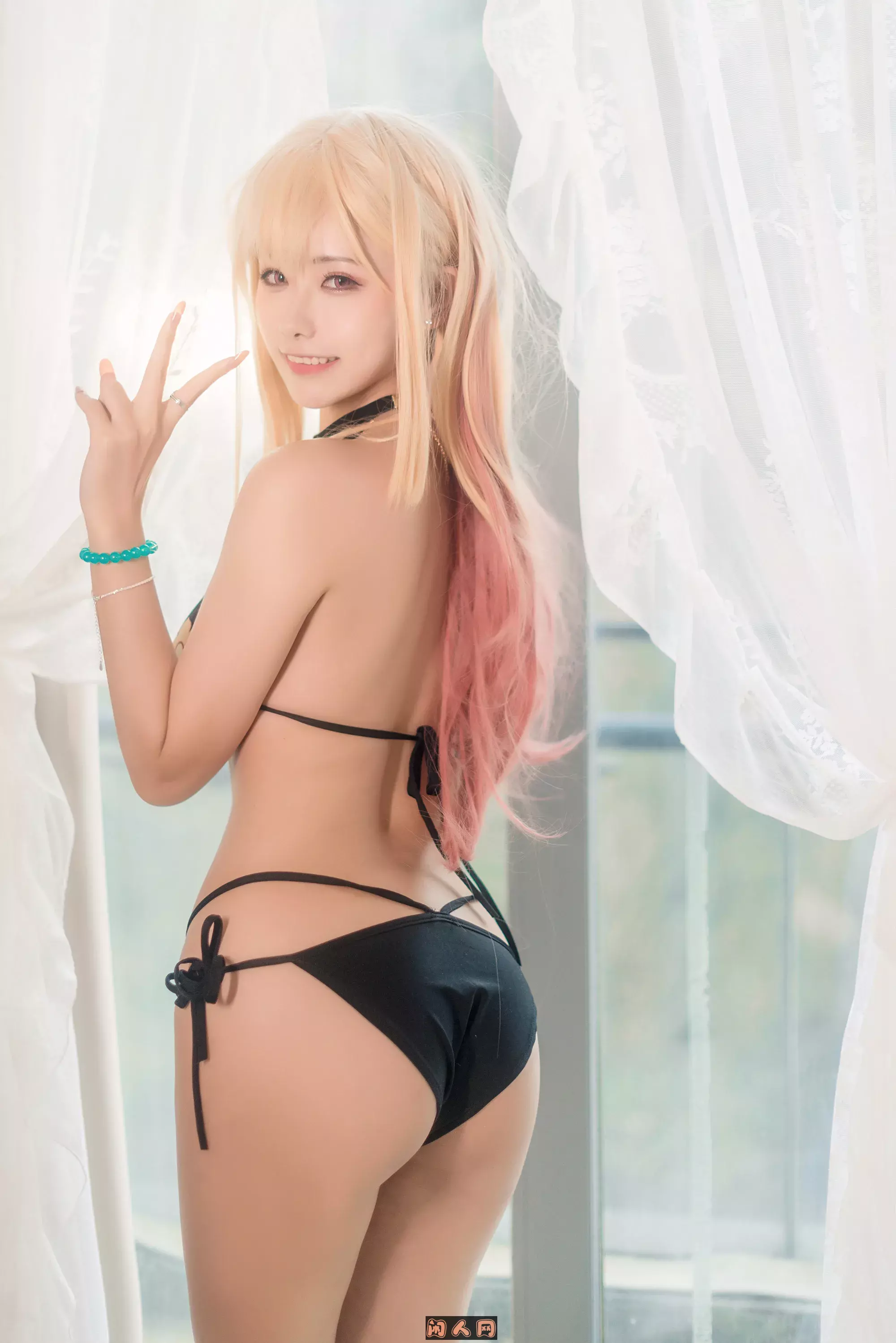 动漫博主@Momoko葵葵清新可爱COS写真作品套图 美图合集 第3张