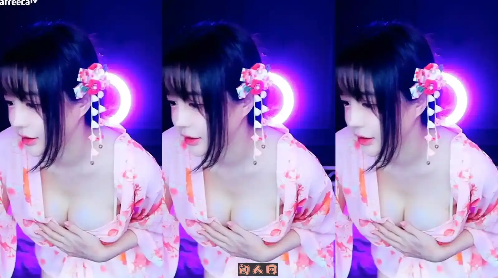 Afreeca TV韩国BJ夏娃颜值女神2023年11月直播热舞视频回放合集[原版无水]7V2.3G 韩国主播 第6张