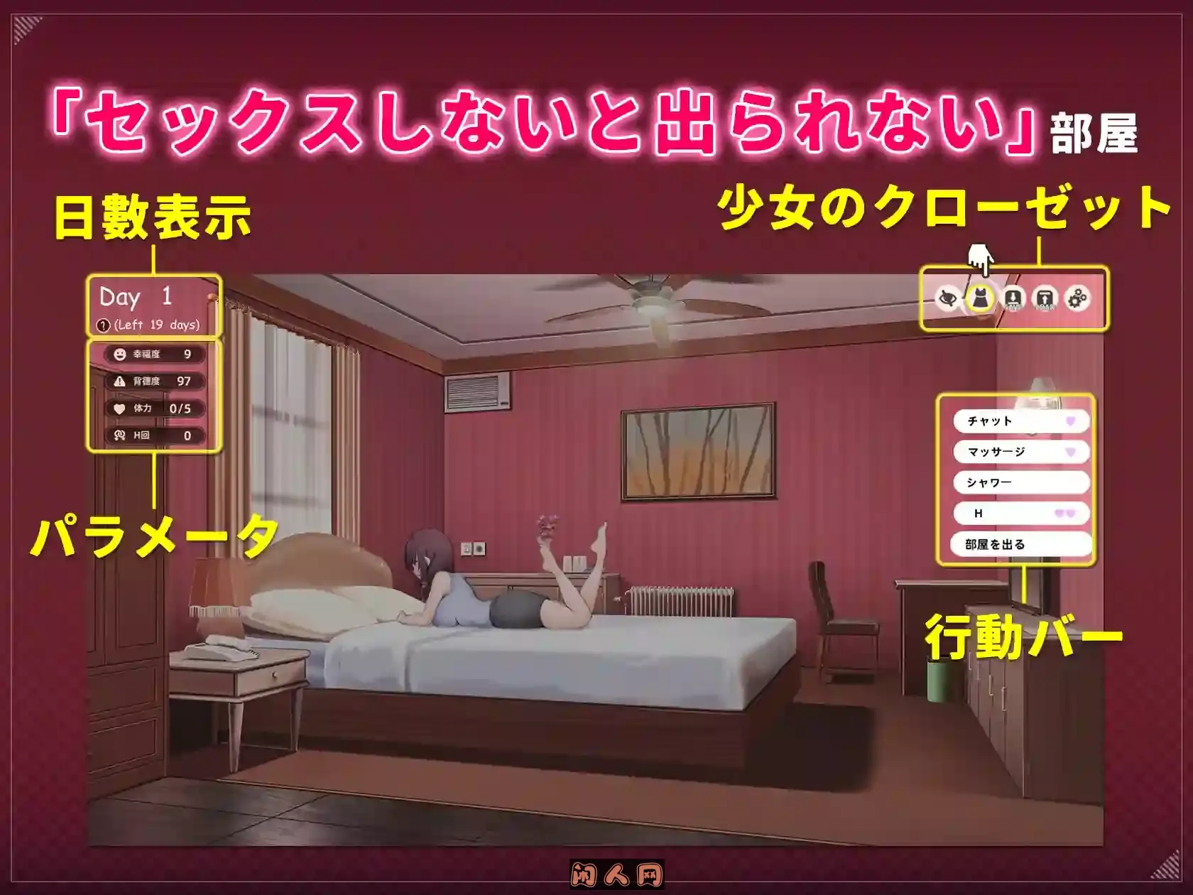 [SLG游戏]神的不在场Lovey-Dovey Lockdown Build.13737051 STEAM官方中文版1.7G ACG电脑端 第3张