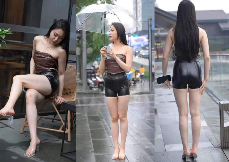 街拍不想迟到的美女炎热的夏季图视合集29.8G